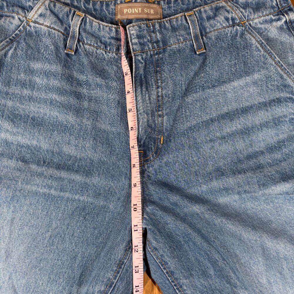 Point Sur Denim 100% Cotton Wide Leg Jeans Light Wash – Women’s 29 - Picture 11 of 13